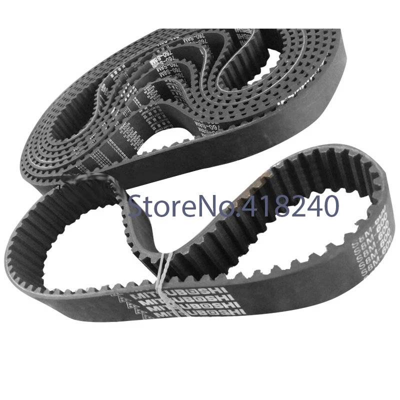 Buy "Computer Embroidery Machine Parts | S8M Teeth 60030 40 Rubber Belt for Precise Performance" Online - Image 1