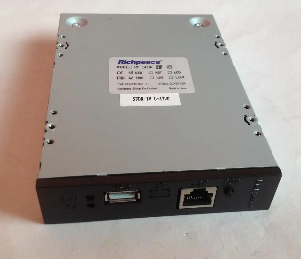 RP-SFDR-IV U-A720 Richpeace USB Emulator Reader for Tajima TMFX TMEX TFHX NEC FD1138C Embroidery Machines - Image 1