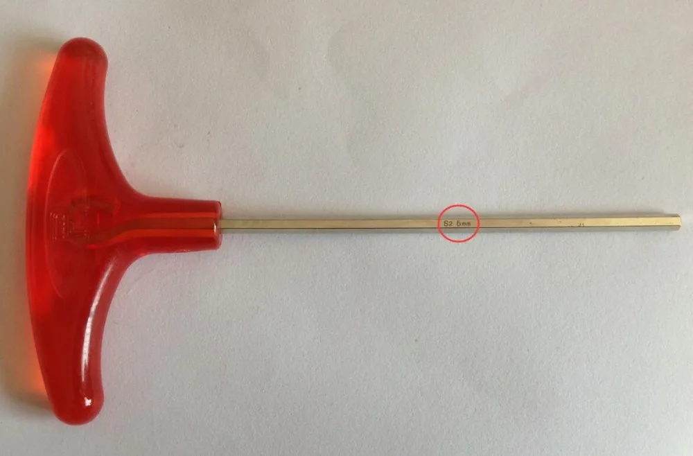 EIGHT T-Type Hexagon Allen Key Wrench for Embroidery Machine Maintenance - Image 1
