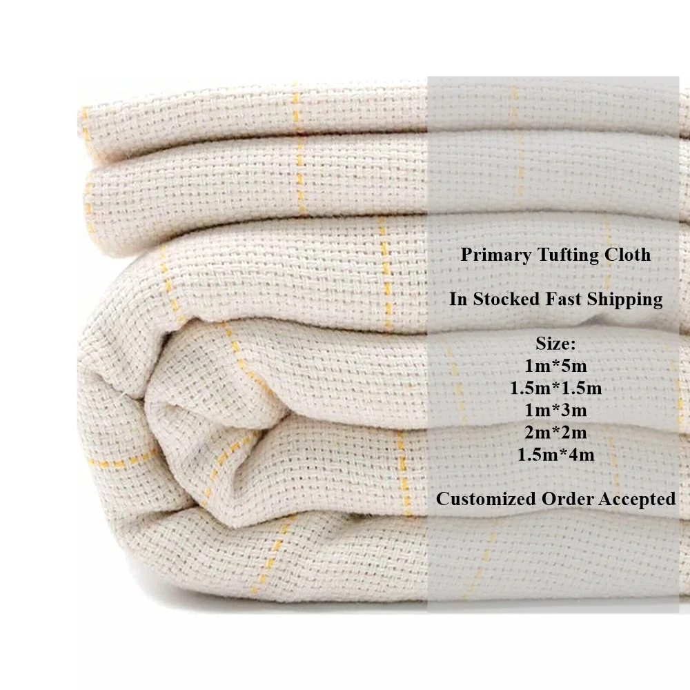 Buy Primary Tufting Cloth Backing Fabric 1mx5m For Using Rug Tufting Guns Weaving Knitting Carpet Fabric Industrial Embroidery Use Online - Image 1