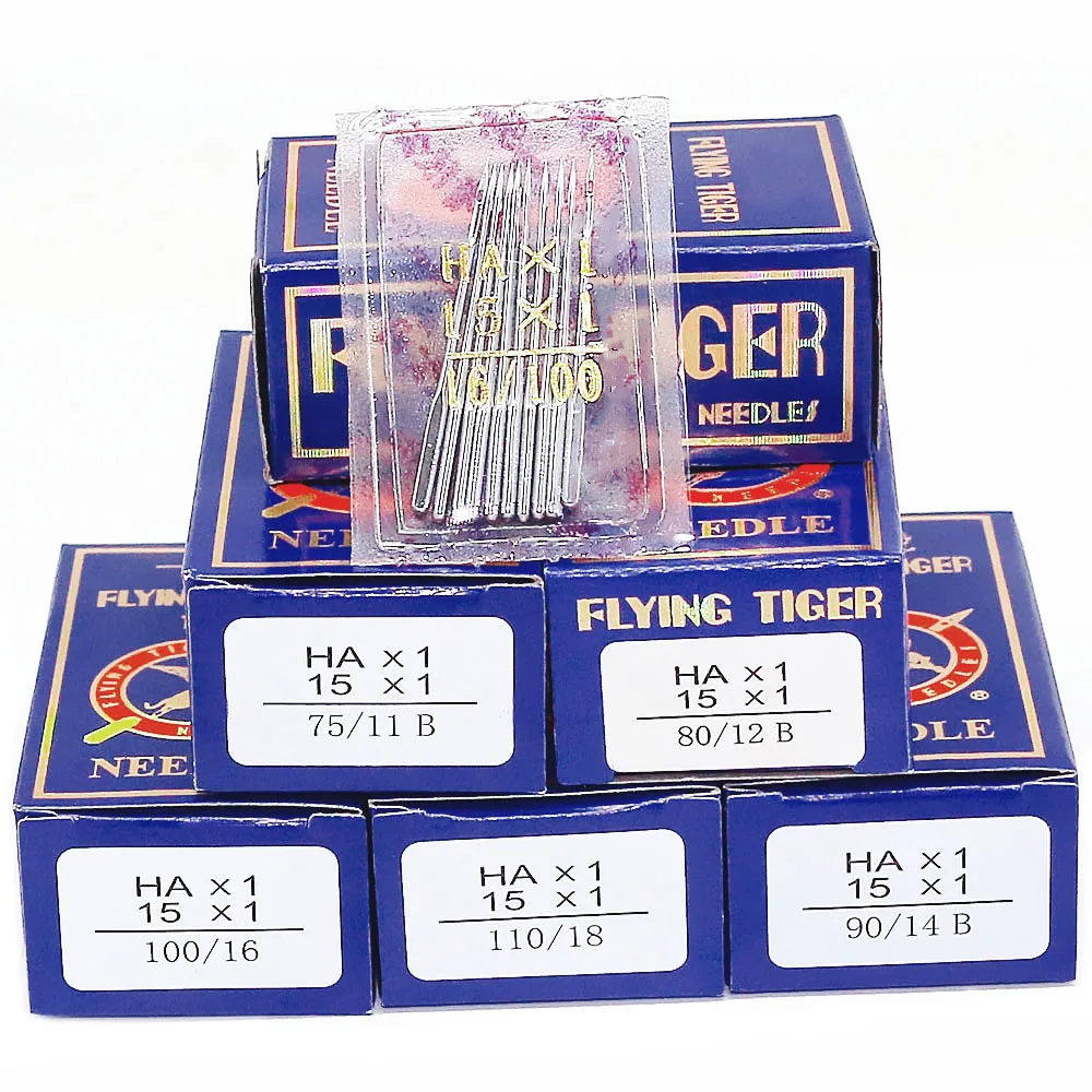 Flying Tiger HAX1 Sewing Machine Needles Set (100 PCS/Box) - Image 1
