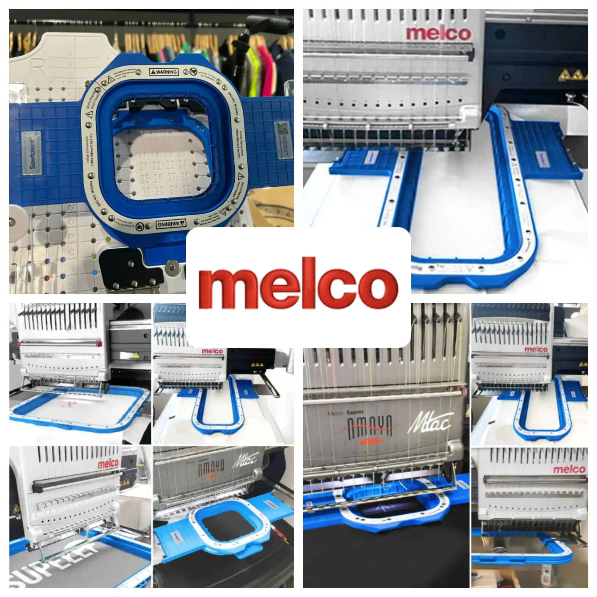 Melco Magnetic Hoop Frame for Amaya Bravo & EMT16X - Image 1